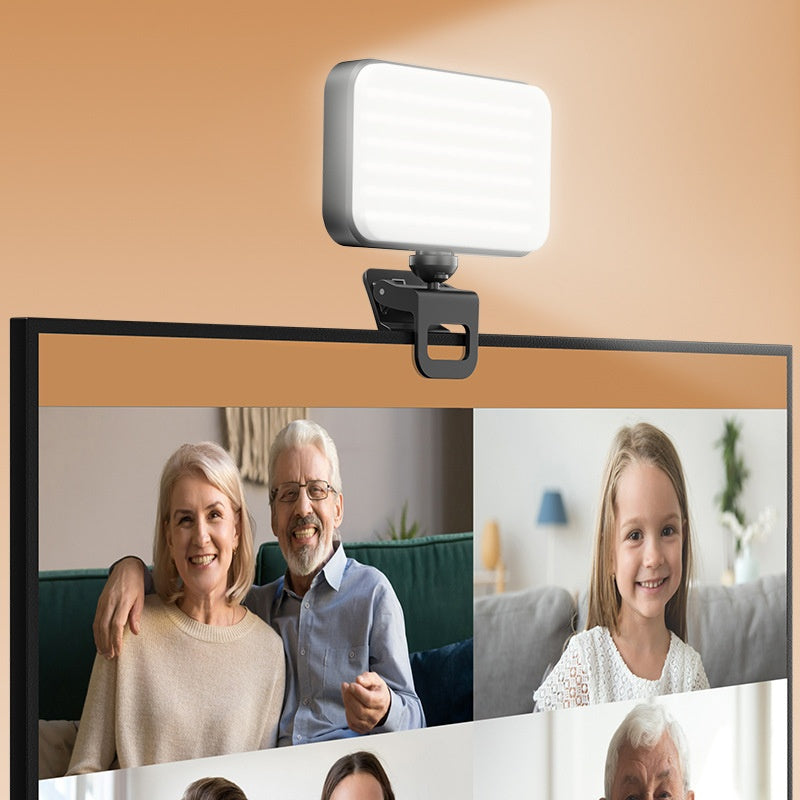 Five-gear Adjustable Desktop Clip Live Streaming Fill Light